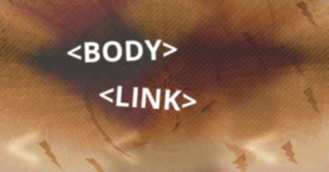 Link and body HTML elements