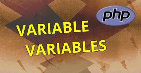 Variable variables, PHP