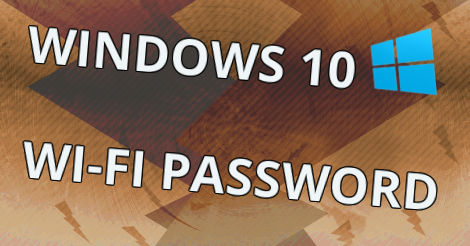 Windows 10, Wi-Fi password prompt UI.