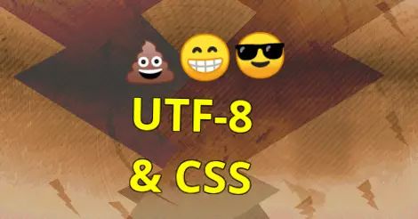 UTF8 and CSS