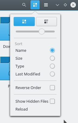 Compact view removed from Nautilus file manager UI.