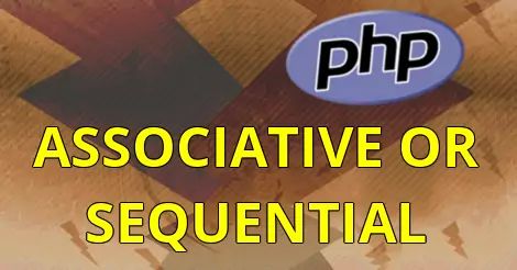 Check if associative array, php