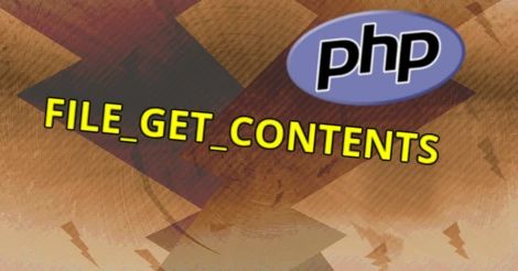 file_get_contents, PHP tutorial