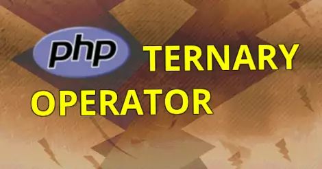 Tenary operator, PHP