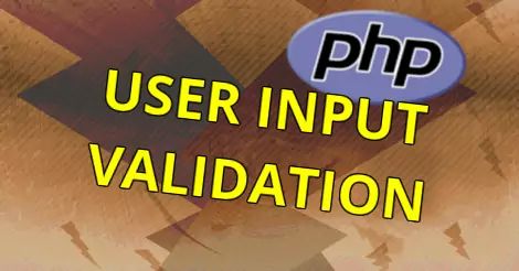 input validation php