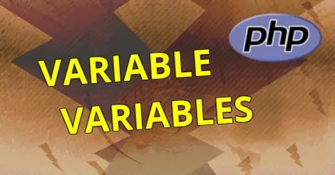 Variable variables, PHP