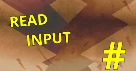 Accept user input, bash