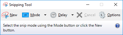 Windows 10, Snipping Tool